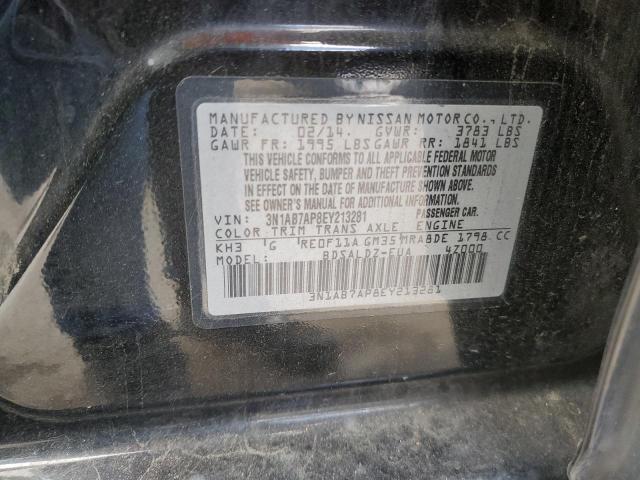 Photo 11 VIN: 3N1AB7AP8EY213281 - NISSAN SENTRA 