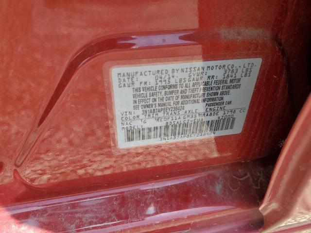 Photo 11 VIN: 3N1AB7AP8EY238424 - NISSAN SENTRA S 