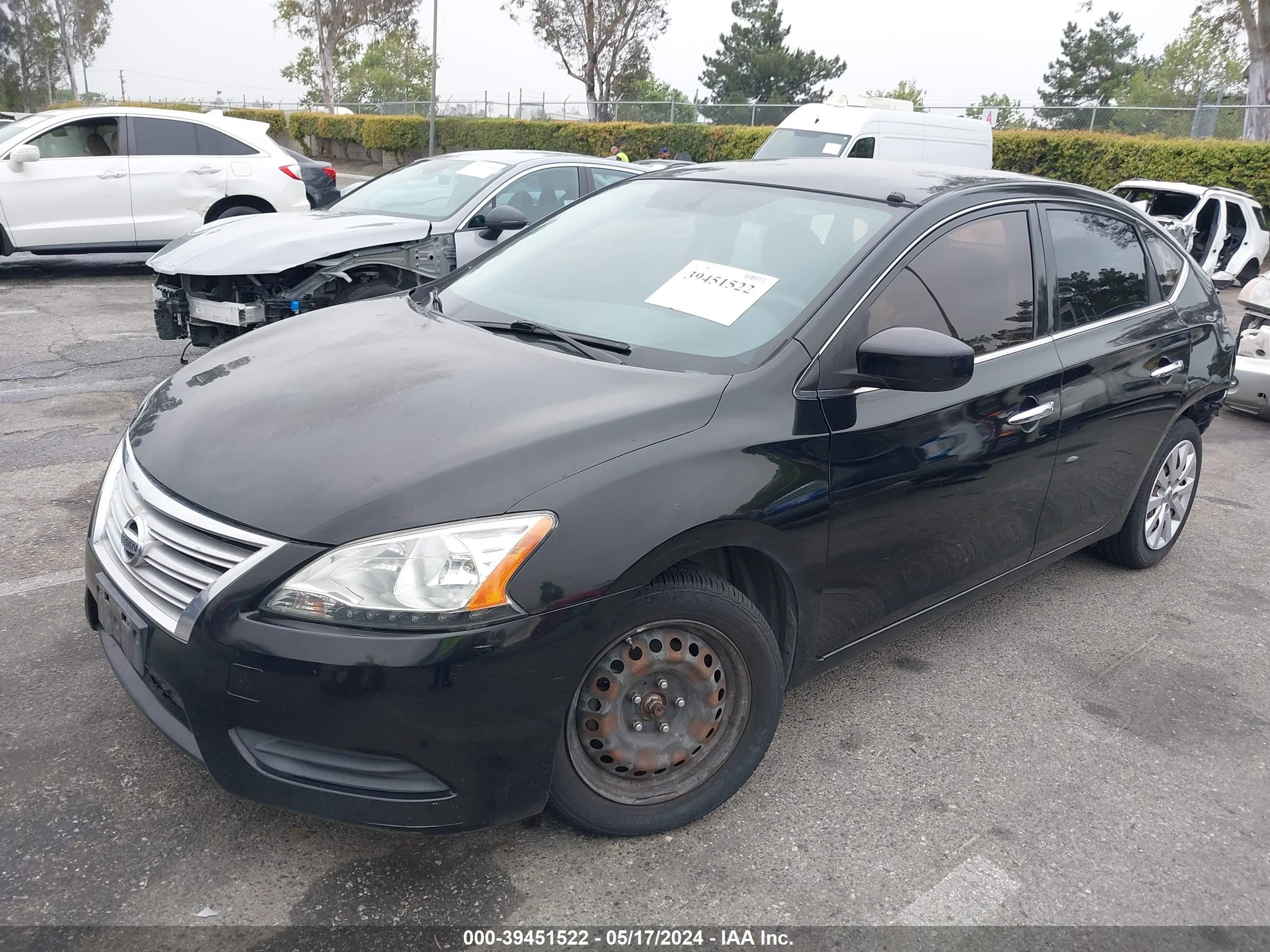 Photo 1 VIN: 3N1AB7AP8EY240688 - NISSAN SENTRA 