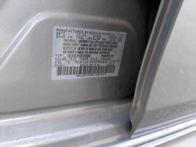 Photo 9 VIN: 3N1AB7AP8EY255059 - NISSAN SENTRA S 