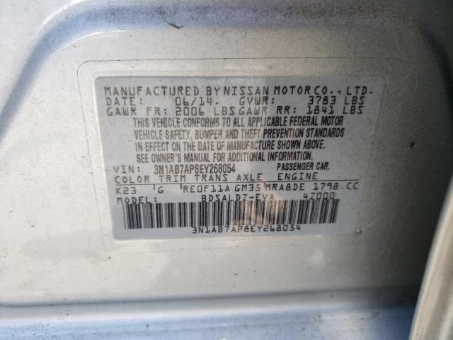 Photo 11 VIN: 3N1AB7AP8EY268054 - NISSAN SENTRA 