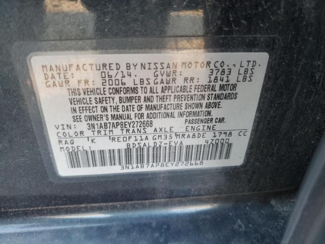 Photo 11 VIN: 3N1AB7AP8EY272668 - NISSAN SENTRA 