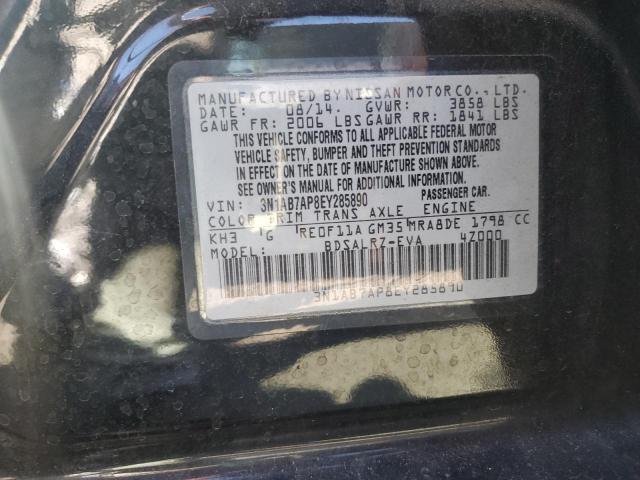 Photo 12 VIN: 3N1AB7AP8EY285890 - NISSAN SENTRA S 