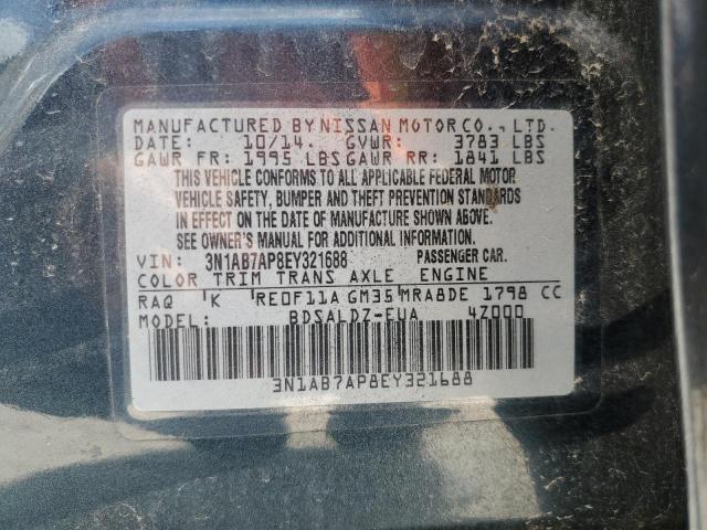 Photo 11 VIN: 3N1AB7AP8EY321688 - NISSAN SENTRA 