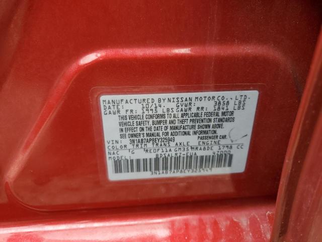 Photo 11 VIN: 3N1AB7AP8EY325949 - NISSAN SENTRA S 