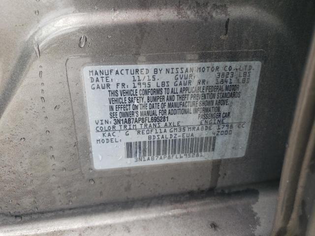 Photo 11 VIN: 3N1AB7AP8FL695281 - NISSAN SENTRA 