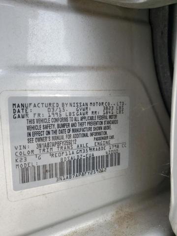 Photo 11 VIN: 3N1AB7AP8FY259212 - NISSAN SENTRA 