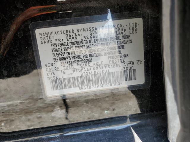 Photo 11 VIN: 3N1AB7AP8FY289004 - NISSAN SENTRA S 