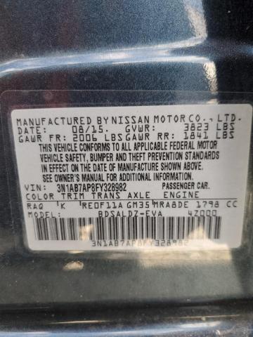 Photo 9 VIN: 3N1AB7AP8FY328982 - NISSAN SENTRA S 