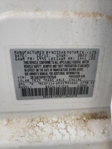 Photo 11 VIN: 3N1AB7AP8FY362548 - NISSAN SENTRA S 