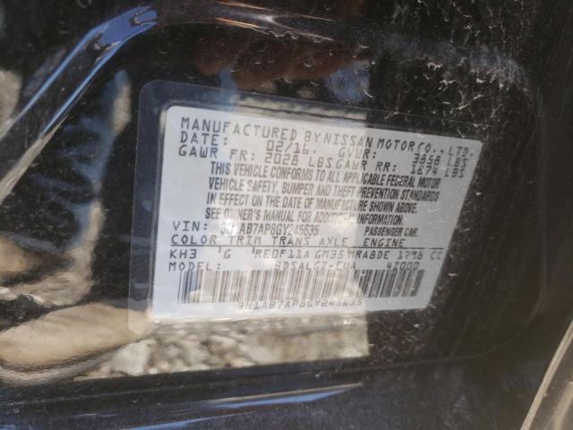 Photo 11 VIN: 3N1AB7AP8GY245635 - NISSAN SENTRA S 