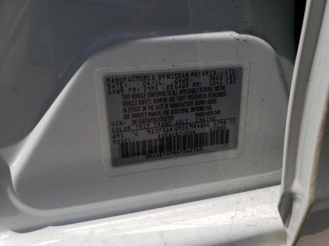 Photo 9 VIN: 3N1AB7AP8GY262760 - NISSAN SENTRA S 