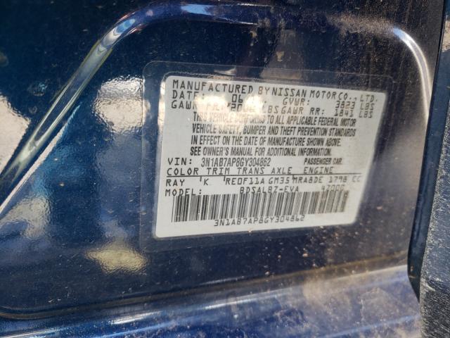 Photo 9 VIN: 3N1AB7AP8GY304862 - NISSAN SENTRA S 