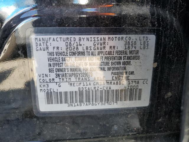 Photo 11 VIN: 3N1AB7AP8GY329079 - NISSAN SENTRA S 