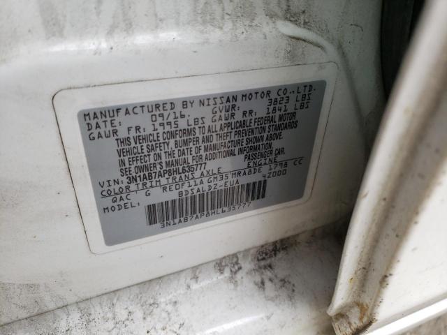 Photo 11 VIN: 3N1AB7AP8HL635777 - NISSAN SENTRA 