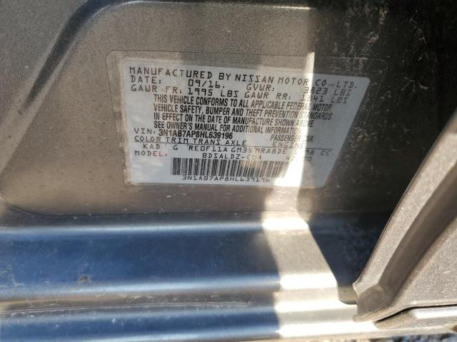 Photo 11 VIN: 3N1AB7AP8HL639196 - NISSAN SENTRA 