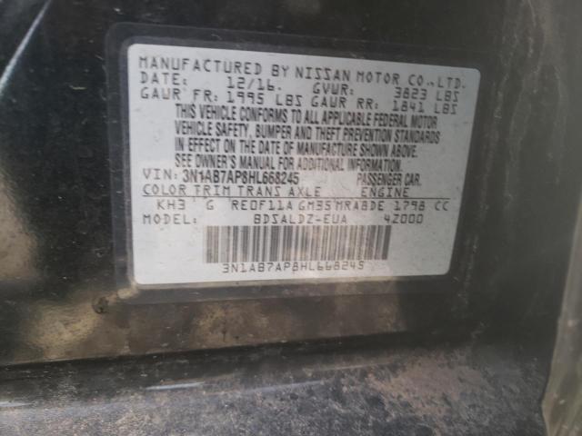 Photo 11 VIN: 3N1AB7AP8HL668245 - NISSAN SENTRA 