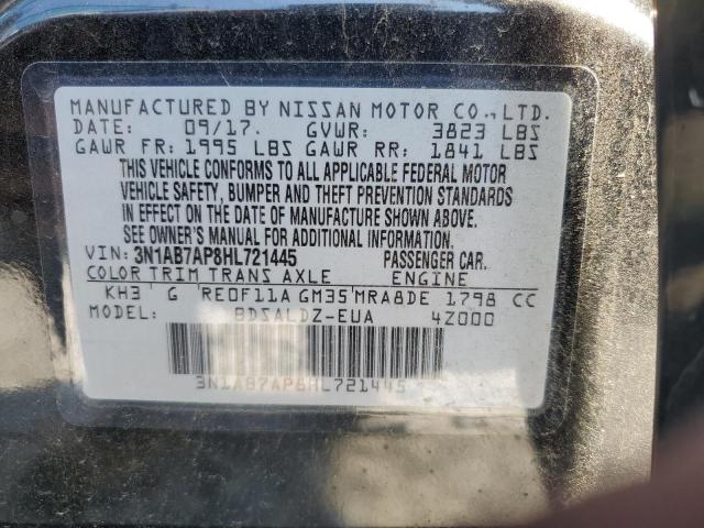 Photo 11 VIN: 3N1AB7AP8HL721445 - NISSAN SENTRA 