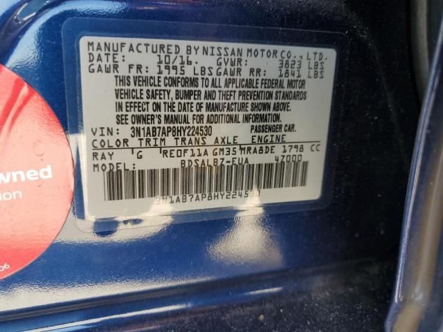 Photo 11 VIN: 3N1AB7AP8HY224530 - NISSAN SENTRA 