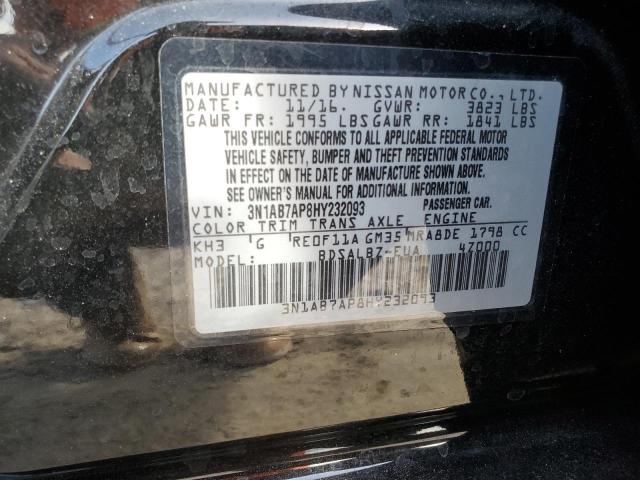 Photo 11 VIN: 3N1AB7AP8HY232093 - NISSAN SENTRA S 