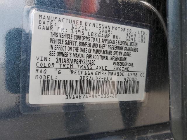 Photo 11 VIN: 3N1AB7AP8HY235480 - NISSAN SENTRA 