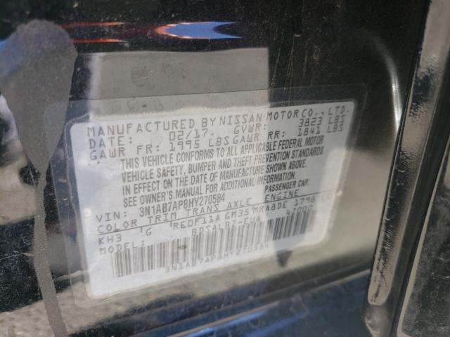 Photo 9 VIN: 3N1AB7AP8HY270584 - NISSAN SENTRA S 