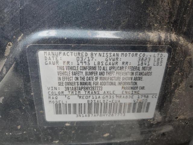 Photo 11 VIN: 3N1AB7AP8HY287773 - NISSAN SENTRA 