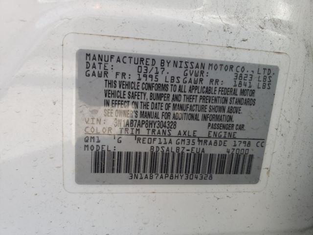 Photo 11 VIN: 3N1AB7AP8HY304328 - NISSAN SENTRA 