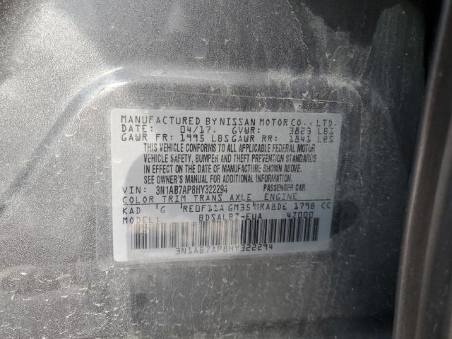 Photo 12 VIN: 3N1AB7AP8HY322294 - NISSAN SENTRA 