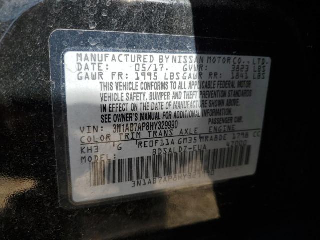 Photo 11 VIN: 3N1AB7AP8HY329990 - NISSAN SENTRA 