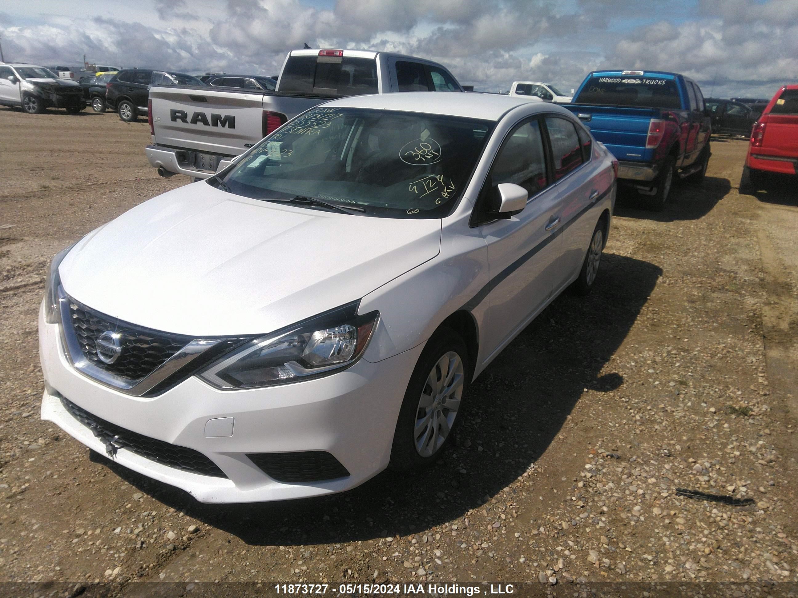 Photo 1 VIN: 3N1AB7AP8HY355523 - NISSAN SENTRA 