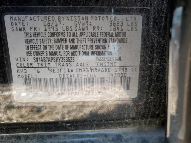 Photo 11 VIN: 3N1AB7AP8HY383533 - NISSAN SENTRA 