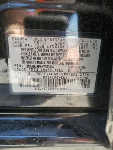 Photo 11 VIN: 3N1AB7AP8HY389414 - NISSAN SENTRA 