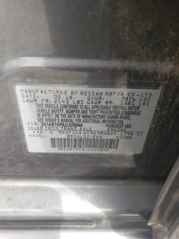 Photo 9 VIN: 3N1AB7AP8JL626048 - NISSAN SENTRA S 