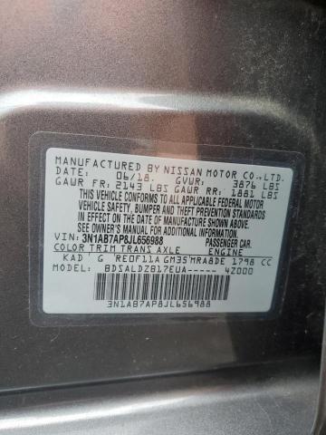 Photo 11 VIN: 3N1AB7AP8JL656988 - NISSAN SENTRA S 