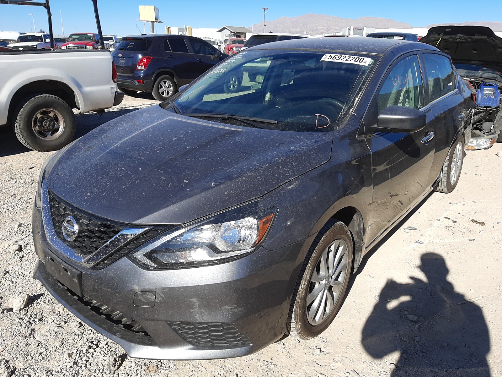 Photo 1 VIN: 3N1AB7AP8JL664055 - NISSAN SENTRA S 