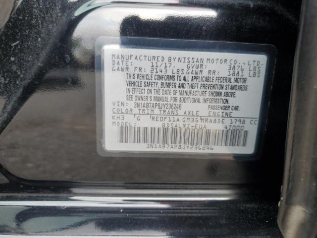 Photo 11 VIN: 3N1AB7AP8JY236246 - NISSAN SENTRA S 