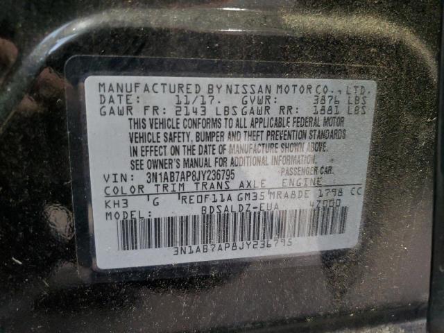 Photo 11 VIN: 3N1AB7AP8JY236795 - NISSAN SENTRA 