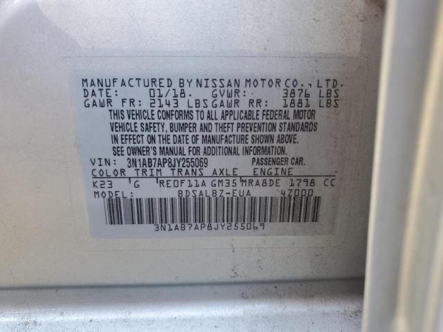 Photo 11 VIN: 3N1AB7AP8JY255069 - NISSAN SENTRA 