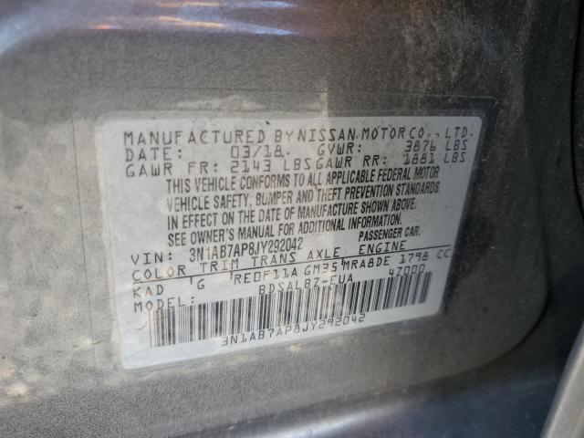 Photo 11 VIN: 3N1AB7AP8JY292042 - NISSAN SENTRA 