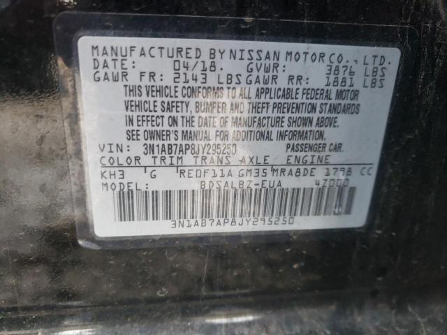 Photo 9 VIN: 3N1AB7AP8JY295250 - NISSAN SENTRA S 