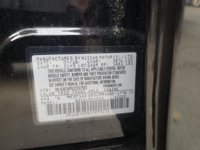 Photo 11 VIN: 3N1AB7AP8JY297693 - NISSAN SENTRA S 