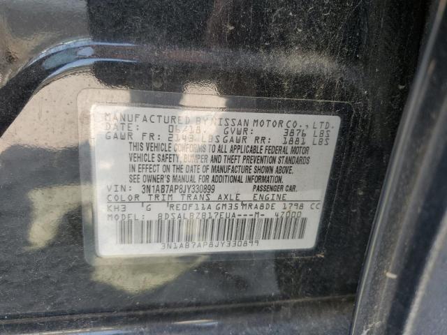 Photo 11 VIN: 3N1AB7AP8JY330899 - NISSAN SENTRA S 