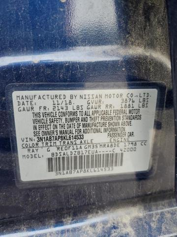 Photo 11 VIN: 3N1AB7AP8KL614533 - NISSAN SENTRA 