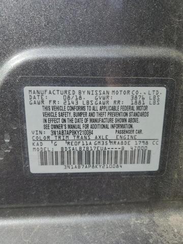 Photo 12 VIN: 3N1AB7AP8KY210084 - NISSAN SENTRA S 