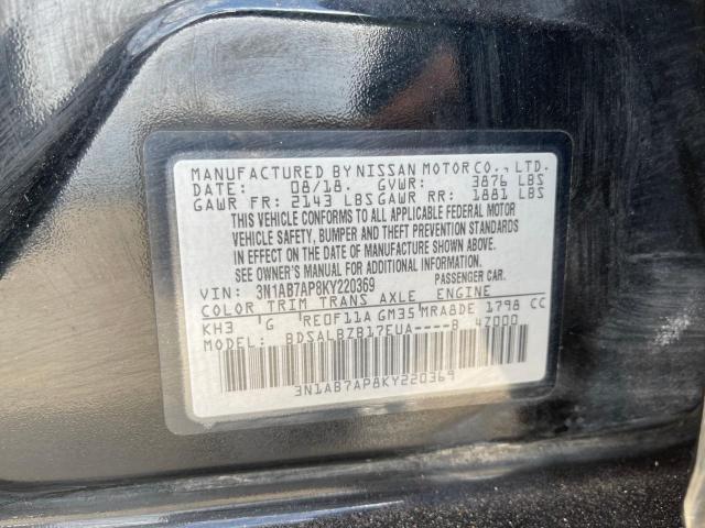 Photo 9 VIN: 3N1AB7AP8KY220369 - NISSAN SENTRA 