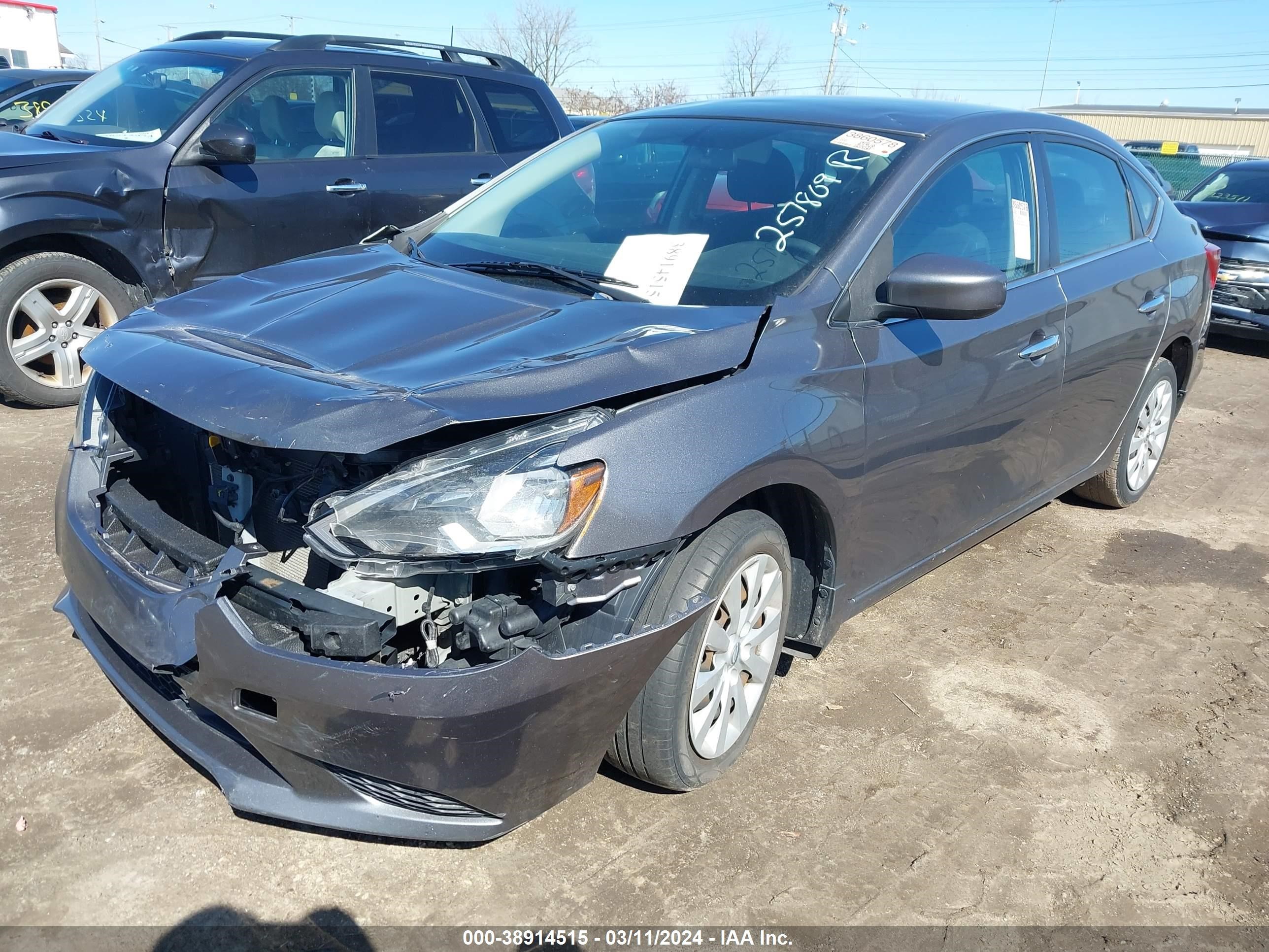 Photo 1 VIN: 3N1AB7AP8KY257809 - NISSAN SENTRA 