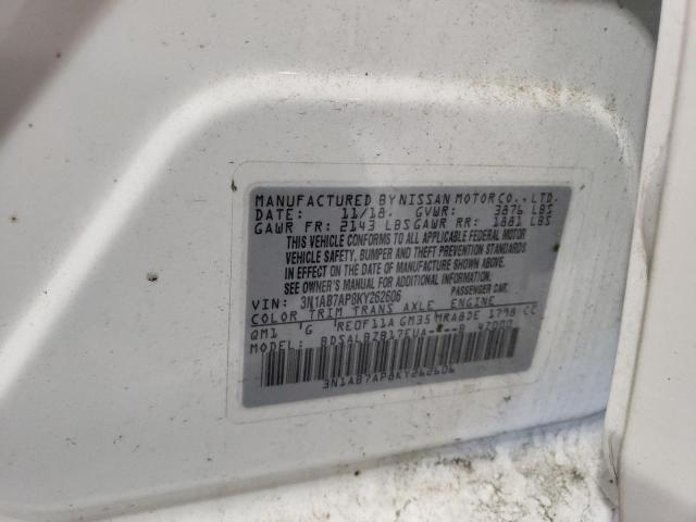 Photo 11 VIN: 3N1AB7AP8KY262606 - NISSAN SENTRA 