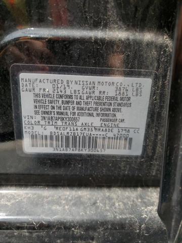 Photo 12 VIN: 3N1AB7AP8KY300657 - NISSAN SENTRA 