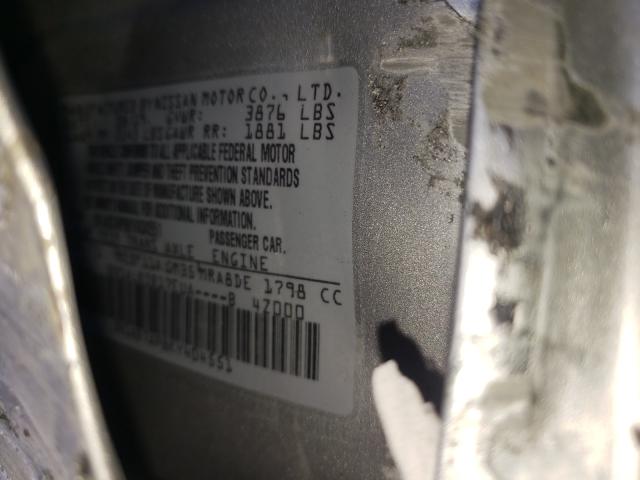 Photo 9 VIN: 3N1AB7AP8KY404551 - NISSAN SENTRA S 